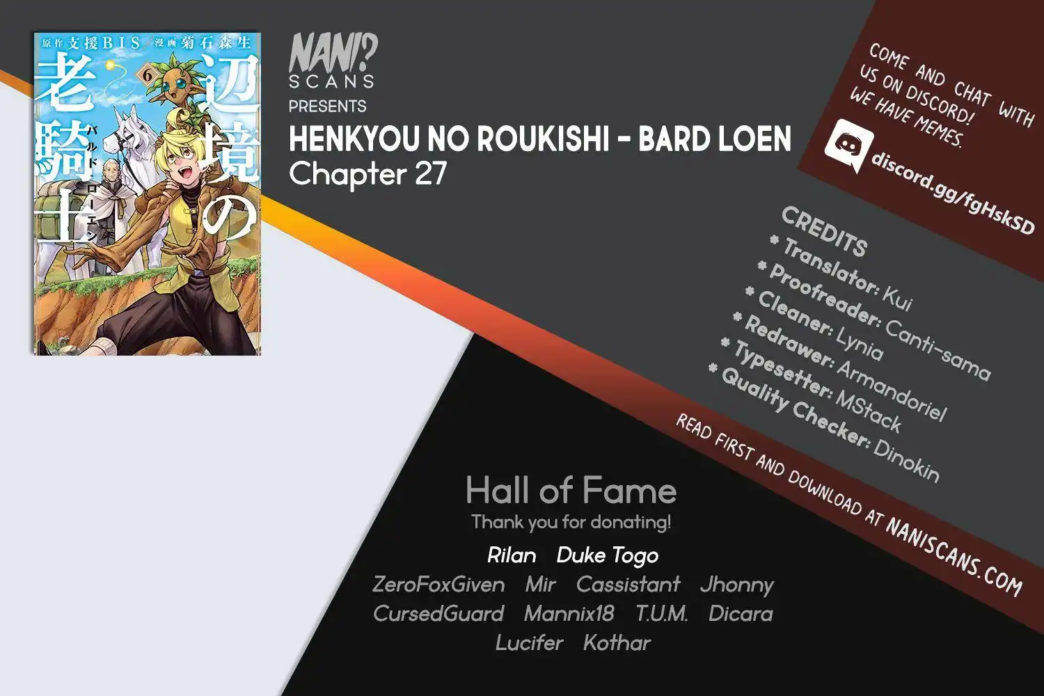 Henkyou no Roukishi - Bard Loen Chapter 27 1